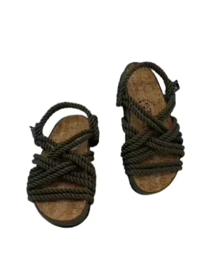 Olive Lounger Vegan Sandals