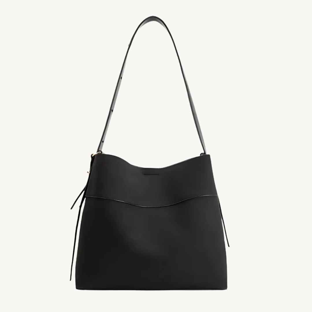 black vegan suede traveller tote bag Prene Career Enhancement) program Travel Tote Waxed Black Suede