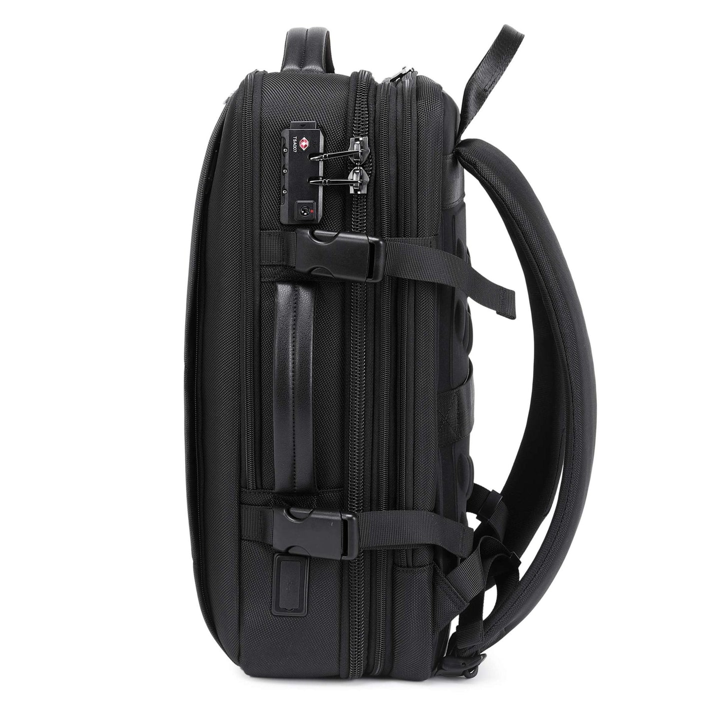 Expandable Travel Vegan Backpack with Laptop Compartment