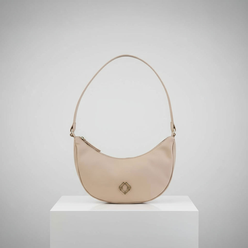 Moon bag in cactus leather