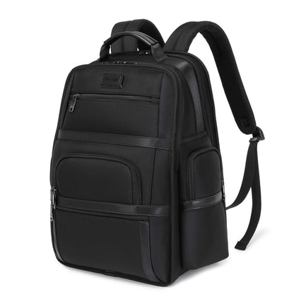black vegan backpack for work