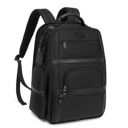 black vegan backpack for work
