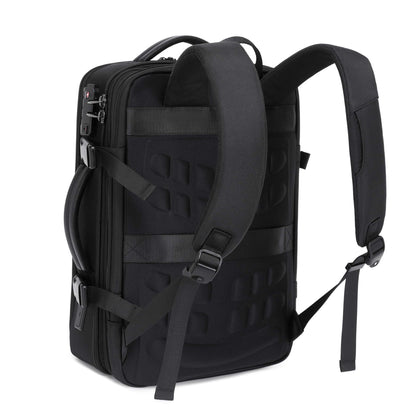 expandable vegan briefcase for work or travel that is also a backpack