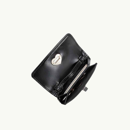 vegan leathecard holderr handbag 