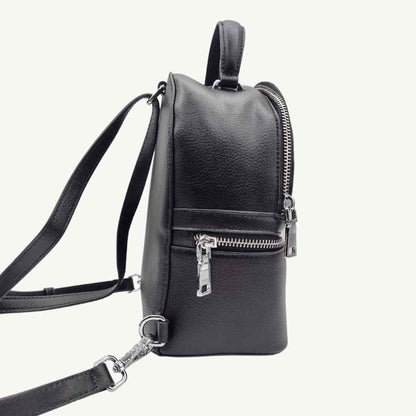 cruelty free mini backpack appleskin vegan handbag nickel free hardware