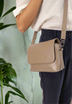 Vegan PU Leather Melbourne Crossbody - Emerald Green
