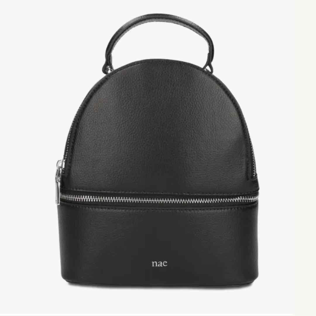 designer black mini backpack Cruelty free, Eco friendly Mini Backpack Vegan Leather – Green Vegan Bags